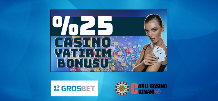 Grosbet Casino Yatırım Bonusu
