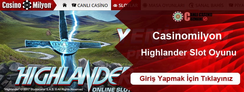 Casinomilyon Highlander Online Slot Oyunu