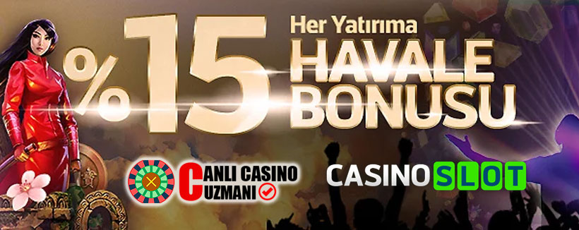 Casinoslot Havale Bonusu