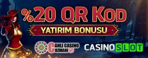 Casinoslot QR Kod Yatırım Bonusu