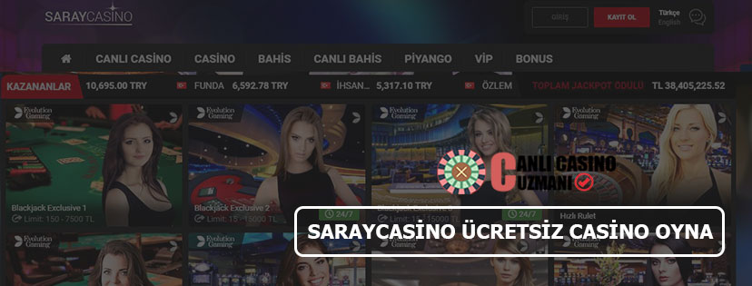 Saraycasino ücretsiz Casino Oyna